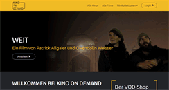 Desktop Screenshot of kino-on-demand.com
